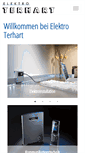 Mobile Screenshot of elektro-terhart.de